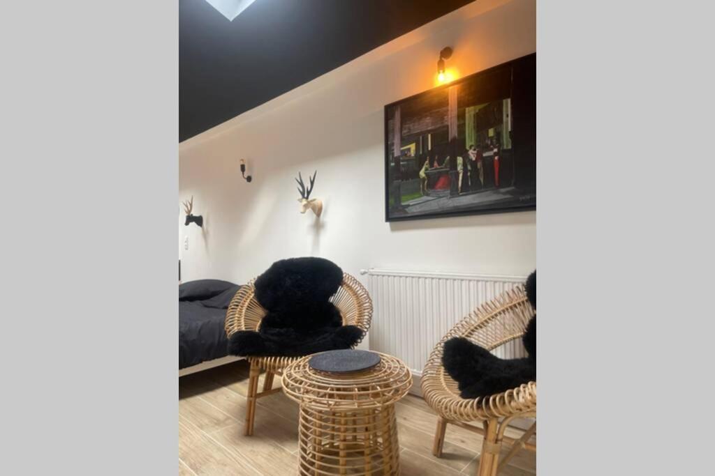 Apt 35 M2 Baignoire Balneo Terrasse Privee Amfreville-la-Mi-Voie Luaran gambar